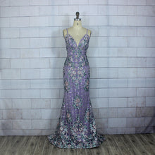 Load image into Gallery viewer, Purple Evening Wear